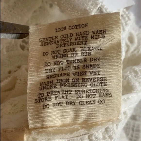 Spell Designs Woodstock white lace jumpsuit in XS